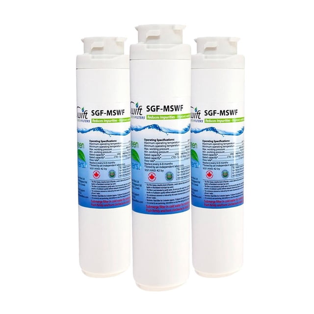 Swift Green Filters Remplacement pour GE MSWF Réfrigérateurs Filtres à Eau (Lot de 3)