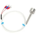 thumbnail image 3 of Thermistor Probe, Stainless Steel Super Suction Temperature Sensor Waterproof  For Boiler For Compression Pump For Storage For Pump Motor  3meters, 3 of 8