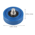 thumbnail image 3 of Shisuyan 30mm Window Pulley with -Groove Guide Bearing Rail Ball Rolling Wheel, 3 of 8