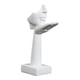 thumbnail image 3 of Escultura de figura abstracta creativa, figura de beso soplado, adorno, diseño de escena, Blanco, 3 of 9