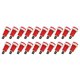 thumbnail image 1 of M Buder 20 Piezas Conector Hembra Tipo Banana 4mm / 0.16 in Terminal de Latón para Panel Rojo, 1 of 9