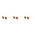 thumbnail image 4 of Qarigey Gafas de sol ópticas redondas Gafas para bebés Adorable niño pequeño Protección clásica para protección de ojos Beige Type1 NO1 Qarigey CBP374774, 4 of 6