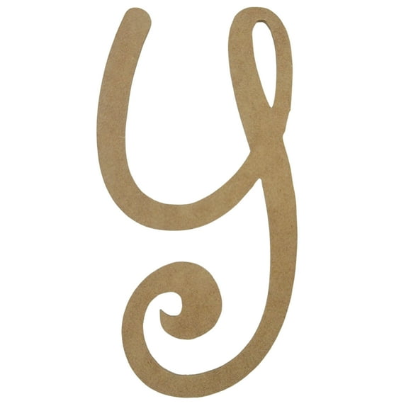 Wooden Letter Unfinished, Happy Days Font, Craft Cutout