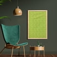 thumbnail image 2 of Tropic Wall Art with Frame, Doodle Stylize Pattern of Overlap Monstera Leaves Hawaiian Foliage, Printed Fabric Poster for Bathroom Living Room Dorms, 23" x 35", Apple Green Olive Green, by Ambesonne, 2 of 2