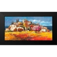 thumbnail image 2 of Luigi, Florio 24x14 Black Modern Framed Museum Art Print Titled - Borgo sul mare, 2 of 5