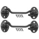 thumbnail image 1 of Uxcell 2-Pack Pestillo de Gancho y Ojo para Puerta 4 Pulgadas Gancho y Ojo de Acero Inoxidable 201 para Puerta/Ventana/Gabinete Negro, 1 of 6