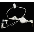 thumbnail image 3 of Retractable Earphones Wired for Samsung Galaxy A15 5G/A25 5G - Headphones Handsfree Mic Headset 3.5mm Earbuds Earpieces, 3 of 3