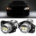 thumbnail image 2 of 2X LED Angel Eyes For BMW E90 E91 XENON WHITE Parking Light For BMW Rings 6000K, 2 of 5