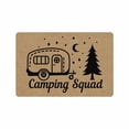 thumbnail image 3 of Front Door Mats Camping Happy Campers Door Mat Outdoor Indoor Welcome Mats, Non Slip Resist Dirt, Durable Entrance Mat Rugs for Front Door, Home Entryway, Outside Porch-24x16in 30x18in, 3 of 5