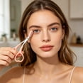 thumbnail image 5 of Stainless Steel Eyebrow Trimmers with Comb - Heart Shaped Eyebrow Scissors Detachable Comb for Precision Trimming - Removable Comb Eyebrow Cutting Scissors for Women, 5 of 8