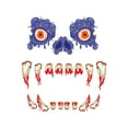 thumbnail image 1 of Decoraciones de Halloween 2024 Decoración de pared Fiesta interior al aire libre Cara de monstruos de Halloween Decoración al aire libre con ojos Colmillos Fosas nasales Puerta (Compre 2 y ahorre 10%), 1 of 5