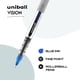 thumbnail image 2 of Uni-Ball Vision Bolígrafos Rollerball Punta Fina 0.7 mm Azul Paquete con 5, 2 of 7