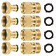 thumbnail image 1 of 1 conector rápido para tubería de agua de jardín. Sincero Electrónica, 1 of 5