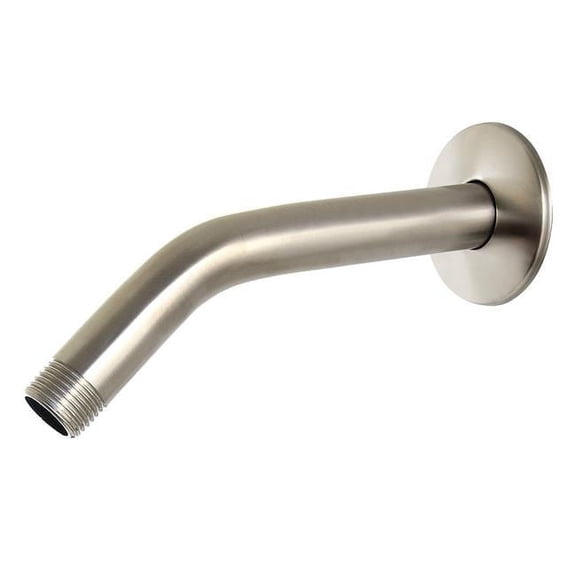 8 in. Trimscape Shower Arm with Flange, Brushed Nickel