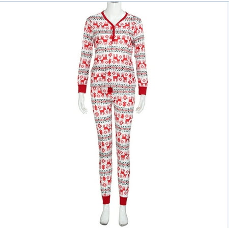 

Christmas Pyjamas Xmas PJs Family Matching Adults Kids Nightwear Set Party Gifts