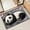 A, variant on Hvot&aat Sleeping Animal Bath Mat, Cute Plush Shag Rug, Non-Slip Fluffy Floor Mat for Bedroom & Entryway, Soft Pet-Themed Decorative Carpet