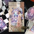 thumbnail image 7 of Vjnyvs 20 Pack Aesthetic Scrapbook PET Stickers Self Adhesive DIY Journaling Photo Album Decor, 7 of 7
