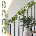 thumbnail image 7 of SLYNSHome Artificial Flower Garland for Wedding Decorations Fake Flowers Vine Greenery Wreaths for Wedding Table Centerpiece Party Decor - 70.8 inch, 7 of 7