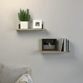 thumbnail image 6 of Floating Shelves,Wooden Floating Shelves for Wall Decor,Light Brown, 6 of 6