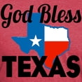 thumbnail image 3 of CafePress - God Bless Texas T Shirt - Mens Tri-blend T-Shirt, 3 of 4