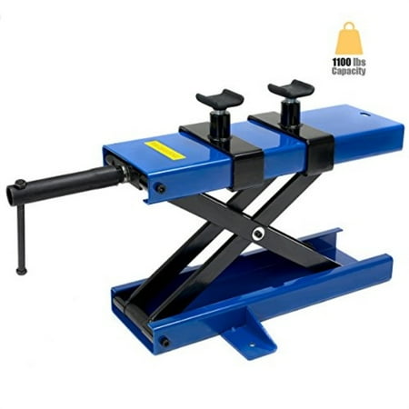 - STKUSA 1100Lbs Motorcycle Lift Scissor Center Jack Lift Repair Stand