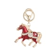 thumbnail image 4 of HEWANG 2026 Year of The Horse Keychains, Sparkling Horses Year Keyring for Bag Backpack Decorations Zodiac Souvenir Gift (Red), 4 of 4