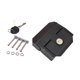 thumbnail image 1 of Cerradura para caja de herramientas, cerradura eléctrica para puerta de gabinete con tornillos M5*40, multiusos, con 2 interior negro, 1 of 9