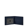 thumbnail image 2 of Cartera Fossil Derrick, plegable, con insignia identificativa, color azul, 2 of 4