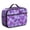 Purple Butterfly Pattern, variant on Purple Butterfly Pattern Teens Insulated Bento School Lunch Bag, 12 Can Capacity, for Work, Picnic or Travel, 10.6x7.7x4.3 Inches