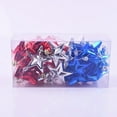 thumbnail image 7 of Harlier 36pcs 4th of July Star Ornaments for Tree - Independence Day Star Hanging Ornaments Blue Red Slivery Mini Tree Ornaments for Independence Day Labor Day Christmas Tree Decor, 7 of 7