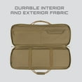 thumbnail image 6 of Tac-Six™ 38" Lockable Squad Firearm Case, Laser Cut Molle Front, Coyote, 6 of 17