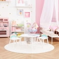 thumbnail image 3 of Fantasy Fields Rainbow Play Table with Two Chairs, White, 3 of 10