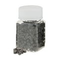 thumbnail image 1 of 500pcs Extensiones de Cabello Silicona Forrado Micro Anillos Enlaces Tubos Negro color - color marrón Salvador Anillo de Extensiones de Cabello, 1 of 10