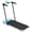 Blue + Iron, variant on Compact Home Treadmill with LED Screen, Variable Speed up to 7.5 MPH, Walking and Running Treadmill