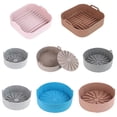 thumbnail image 1 of Airfryer Silicone Pot Multifunctional Air Fryers Accessories Fried Baking Tray, 1 of 3