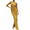 Yellow, variant on Womens Halter Tie Neck Maxi Dress Beach Maxi Slit Dress Knit Backless S-L