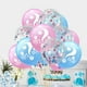 thumbnail image 3 of 15 globos de látex de 12 pulgadas para niña o niño, decoración creativa para fiestas de revelación de género (5 globos azules, 5 globos rosas y 5 globos con lentejuelas de colores mezclados)., 3 of 6