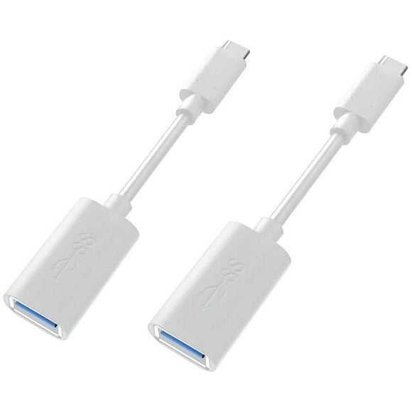 MaGeek USB C to USB 3.0 Adaptateur, [2 Pack] USB-C to USB, USB Type-C to USB, Thunderbolt 3 to USB Femelle OTG Compatible