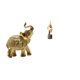 thumbnail image 1 of Figura de escritorio,Estante de estatua de elefante para escritorio,oficina,decoración del hogar,Estatua de arte abstracto,Estatua de arte abstracto Escultura de resina moderna,Colección, 1 of 8