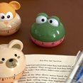 thumbnail image 4 of Mechanical Kitchen Timers, Mechanical Kitchen Timers Cartoon Animal Shape Accurate 60 Minutes Manual Timer for Students, 4 of 5