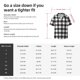 thumbnail image 5 of Balery Black White Plaid Camisa Casual de Manga Corta con Botones para Hombre, Texturizada, Estilo Cubano, para Playa, Verano-3X-Large, 5 of 5