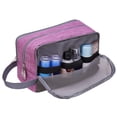 thumbnail image 4 of Toiletry Bag for Women Ladies Hanging Travel Dopp Kit Lightweight Water Resistant Small Shaving Bag Bathroom Cosmetic Organizer for Women, Purple, 4 of 8