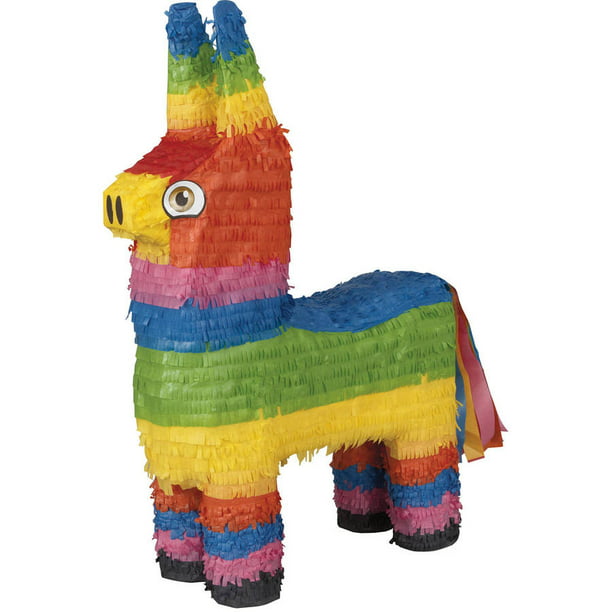 Donkey Pinata, Multicolor, 14in x 22in - Walmart.com - Walmart.com