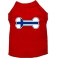 thumbnail image 5 of Pet Dog  Cat Shirt Screen Printed, "Bone Shaped Finland Flag", 5 of 10
