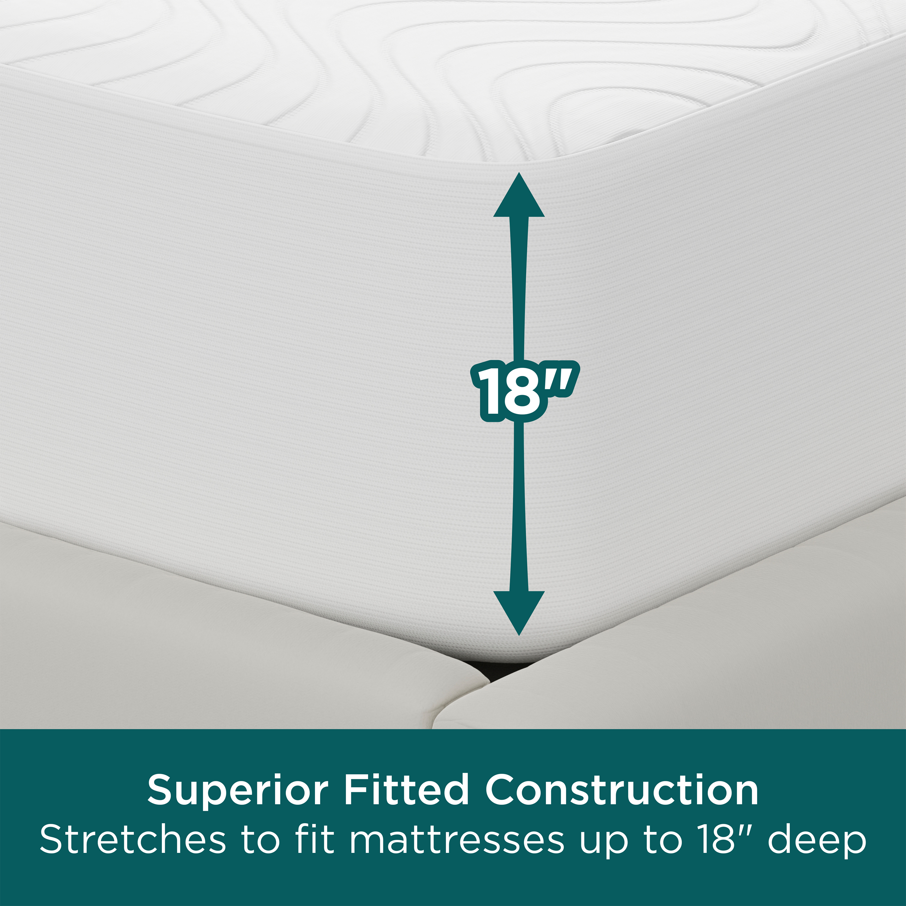 AllerEase CleanBoost Queen Mattress Protector, Waterproof photo 8