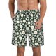 thumbnail image 1 of Fotbe White Daisies and Bee Trajes de Baño Estampados para Hombre, Shorts de Verano de Secado Rápido, Ropa de Playa, Bañadores-Large, 1 of 6