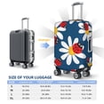 thumbnail image 4 of Gukieu Daisies With Ladybugs Print Suitcase Protective Cover, Elastic Zipper Buckle Suitcase Protective Cover, Suitable for Travel, Business Trip-Medium, 4 of 7