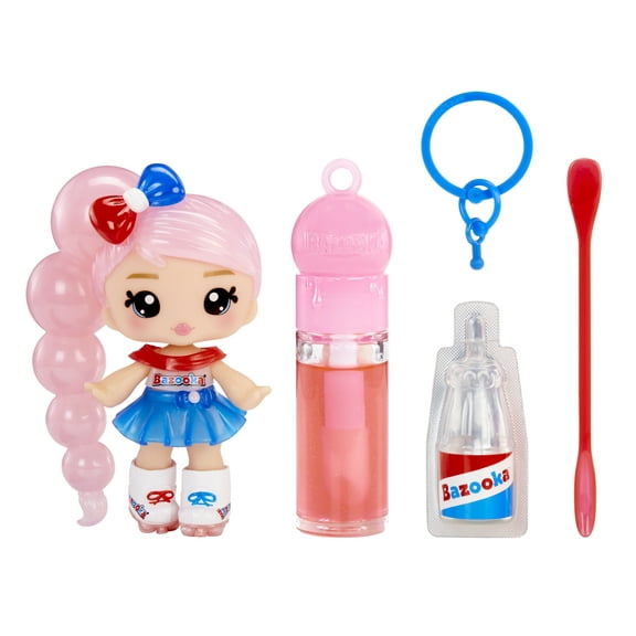 Yummiland x Licensed Sweets Lip Gloss Doll: Bazooka Bubble Gum