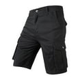 thumbnail image 2 of Mens Shorts - Men's Hiking Cargo Shorts Outdoor Casual Work Flat Front Shorts Summer Lightweight Quick Dry Shorts Outdoor Hiking Shorts with Pockets, 2 of 7