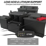 CTEK - 40-658 NXT 5 Fully Automatic 4.3 Amp Battery Charger and Maintainer 12V
